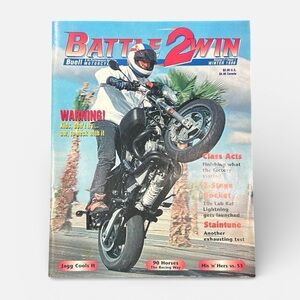 Buell Vintage 1998 Battle to Win Magazine - Volume 2 Issue 1